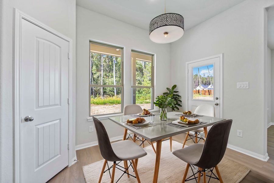 Virtually staged representation of the floor plan. Actual home features, colors, and details may vary. Virtually staged representation of the floor plan. Actual home features, colors, and details may vary.