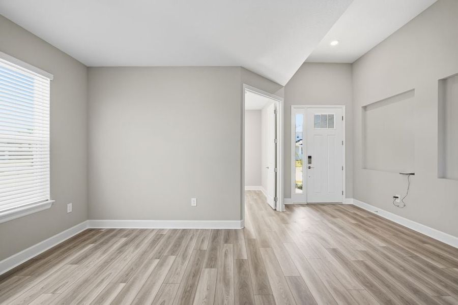 Spacious, unfurnished interior of a new home in Firethorn, Parrish (Image 7). Spacious, unfurnished interior of a new home in Firethorn, Parrish (Image 7).