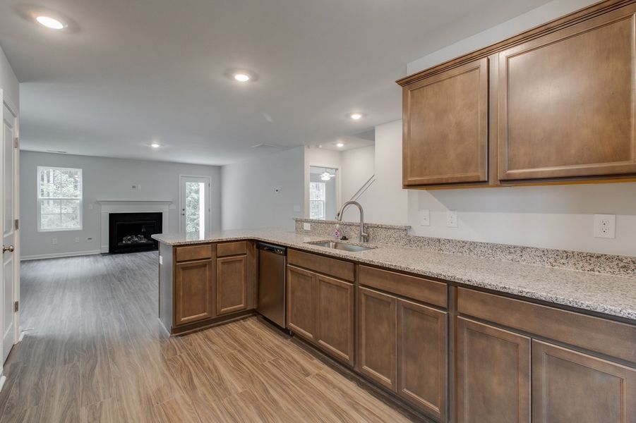 Furnished interior view inside a new home in Ellington, Elgin (Image 14).