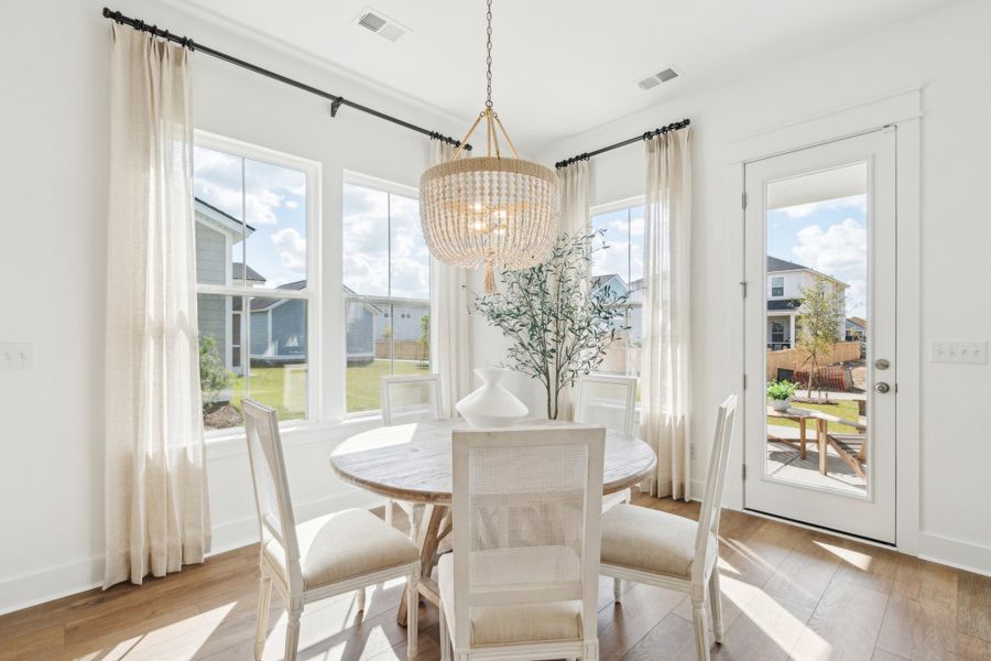 Furnished interior view inside a new home in Carnes Crossroads, Summerville (Image 9).