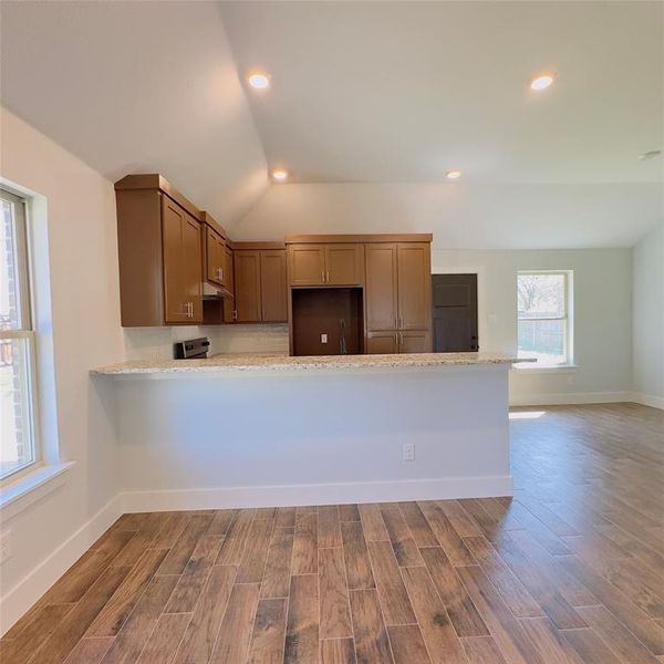 Furnished interior view inside a new home in , Dallas (Image 4).