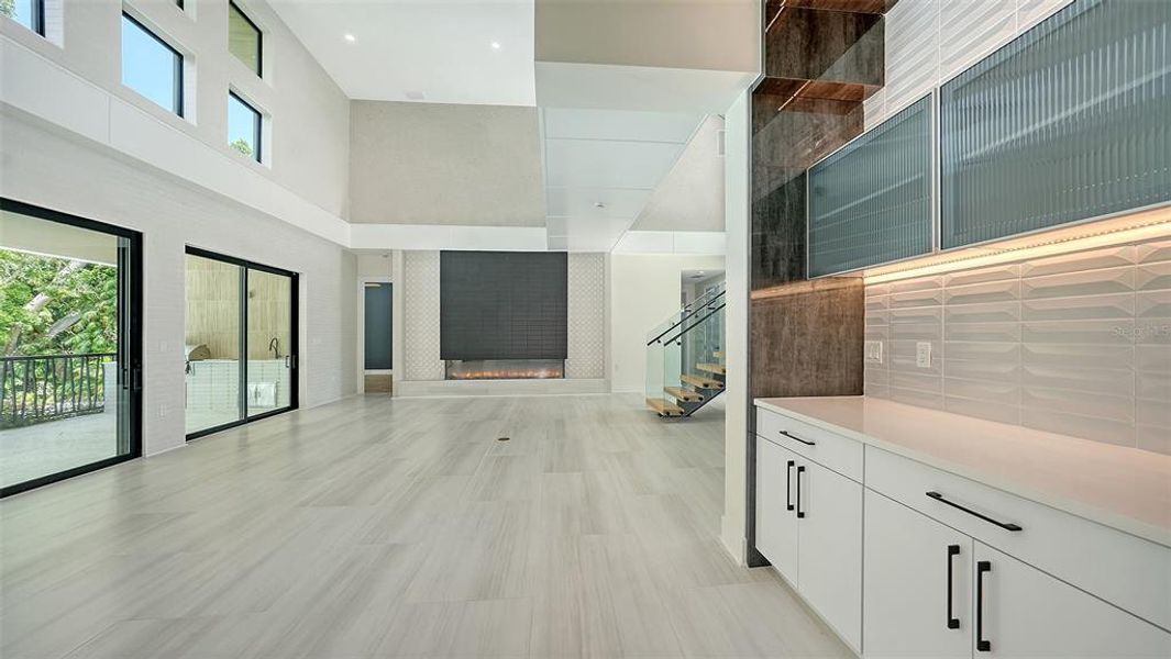 Furnished interior view inside a new home in , Sarasota (Image 3).