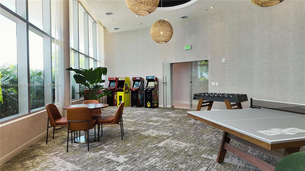 Furnished interior view inside a new home in , Miami (Image 17). Furnished interior view inside a new home in , Miami (Image 17).