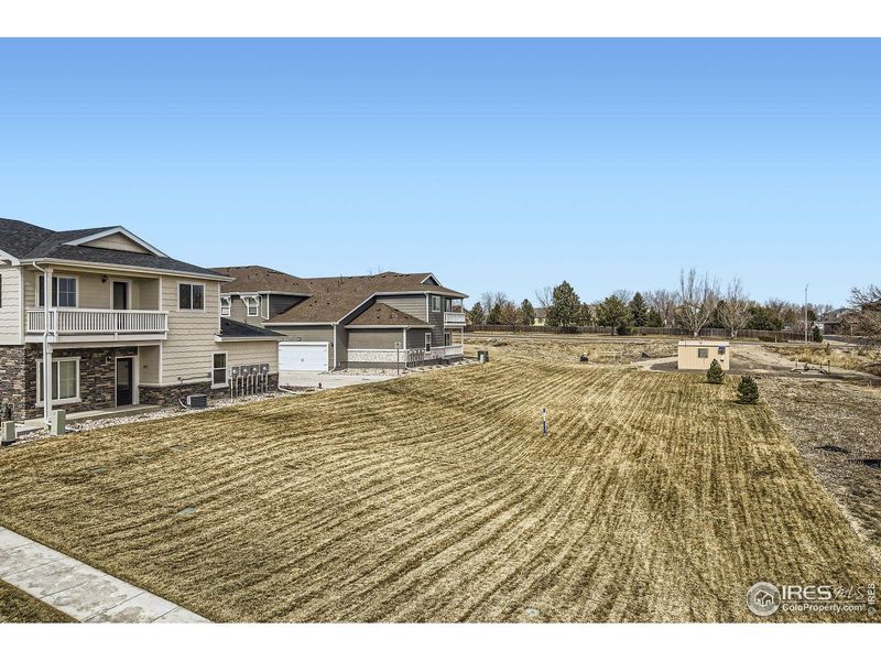Exterior details and patio area of a home in Johnstown Village, Johnstown (Image 3).