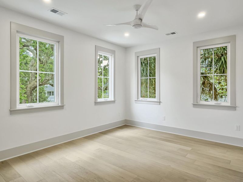 Spacious, unfurnished interior of a new home in , Isle Of Palms (Image 24). Spacious, unfurnished interior of a new home in , Isle Of Palms (Image 24).
