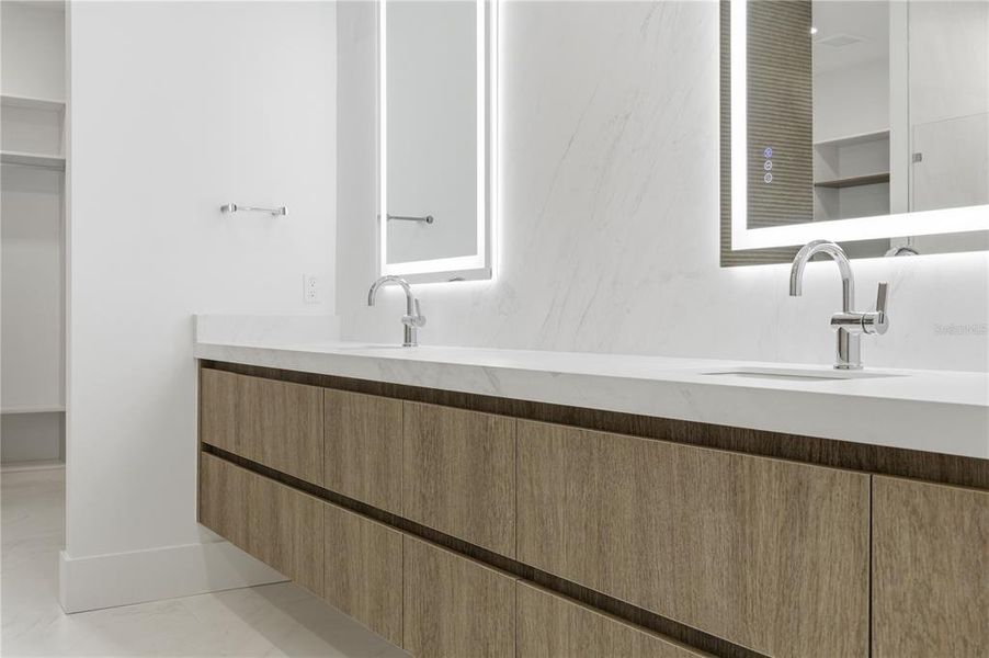 Close-up of interior finishes inside a home in , Tampa (Image 52).