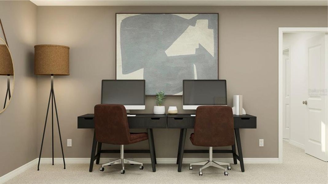 Furnished interior view inside a new home in , Lake Wales (Image 7).