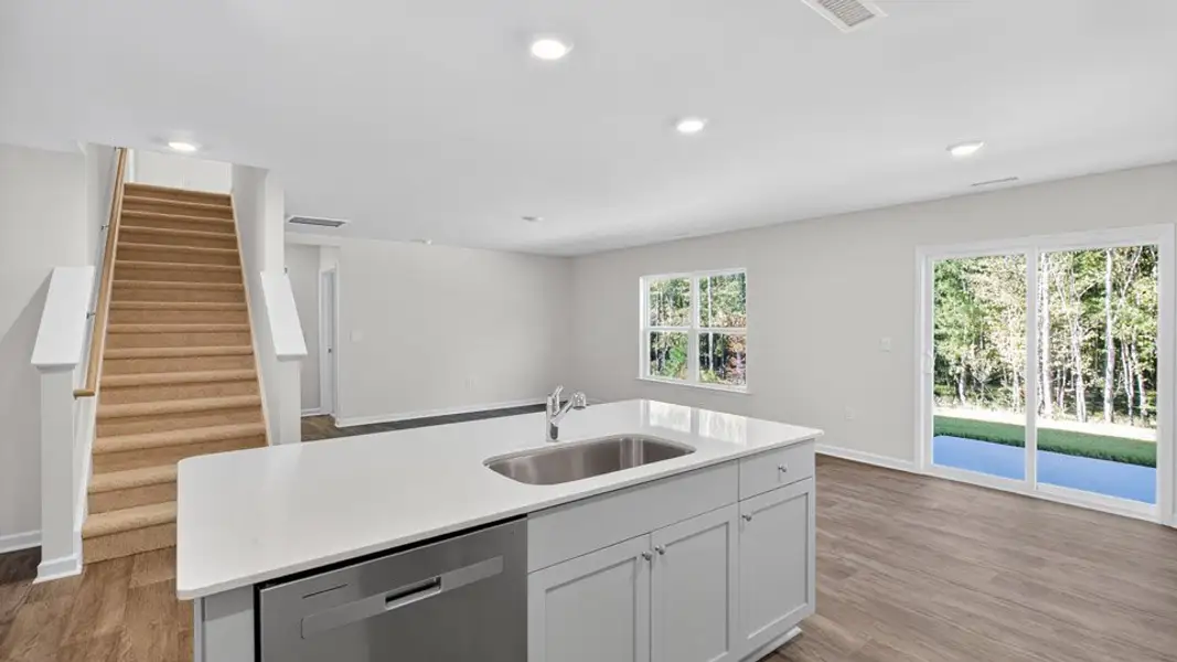Furnished interior view inside a new home in Mangum Farms, Stem (Image 3).
