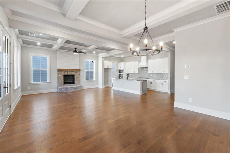Spacious, unfurnished interior of a new home in Trove, Watkinsville (Image 20).