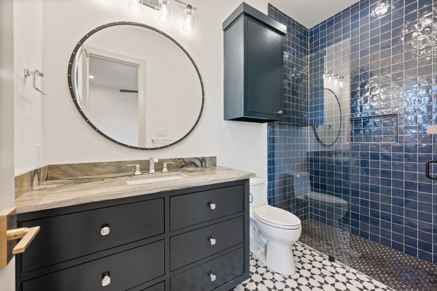 Furnished interior view inside a new home in Fleming Pointe, Fort Worth (Image 18).