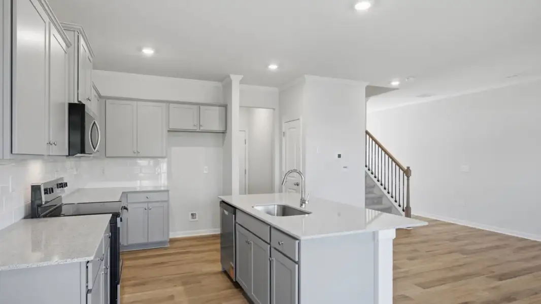 Furnished interior view inside a new home in Hughes Court, Dawsonville (Image 6).