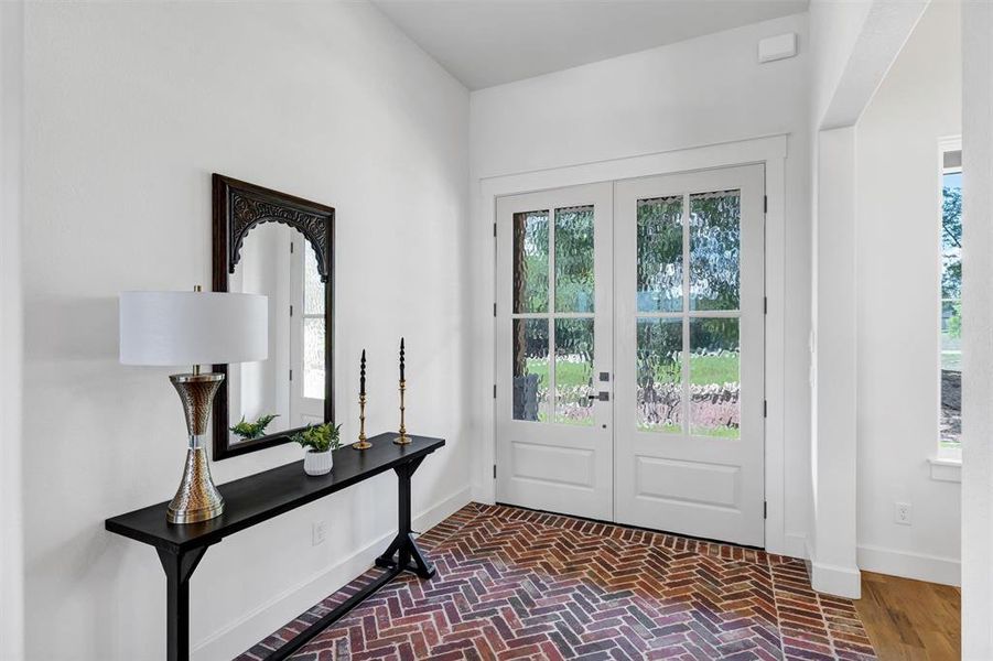 Furnished interior view inside a new home in , Granbury (Image 32).