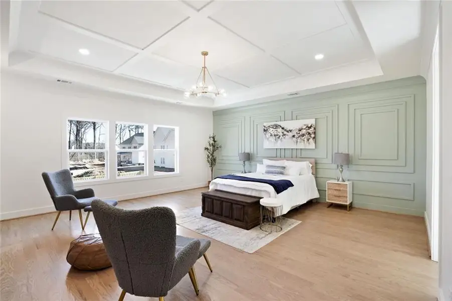 Furnished interior view inside a new home in , Grayson (Image 12).