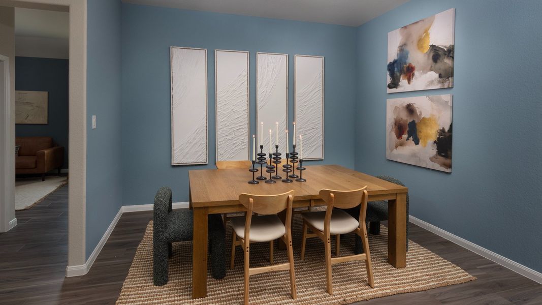 Representative furnished interior of a home built from the The Highlands by Legend Homes in Lake Conroe Area Homes, Montgomery (Image 5).