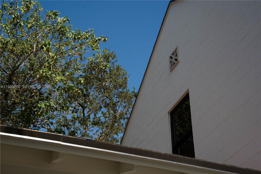 Exterior details and patio area of a home in , Miami (Image 3).