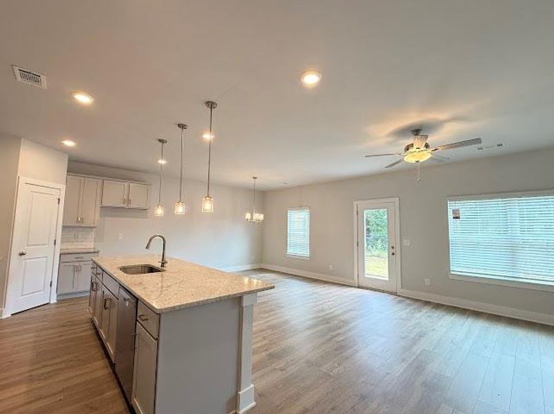 Spacious, unfurnished interior of a new home in , Dawsonville (Image 8).