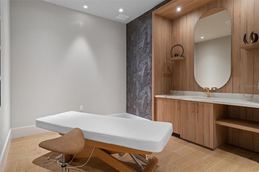 Furnished interior view inside a new home in , St. Petersburg (Image 10).