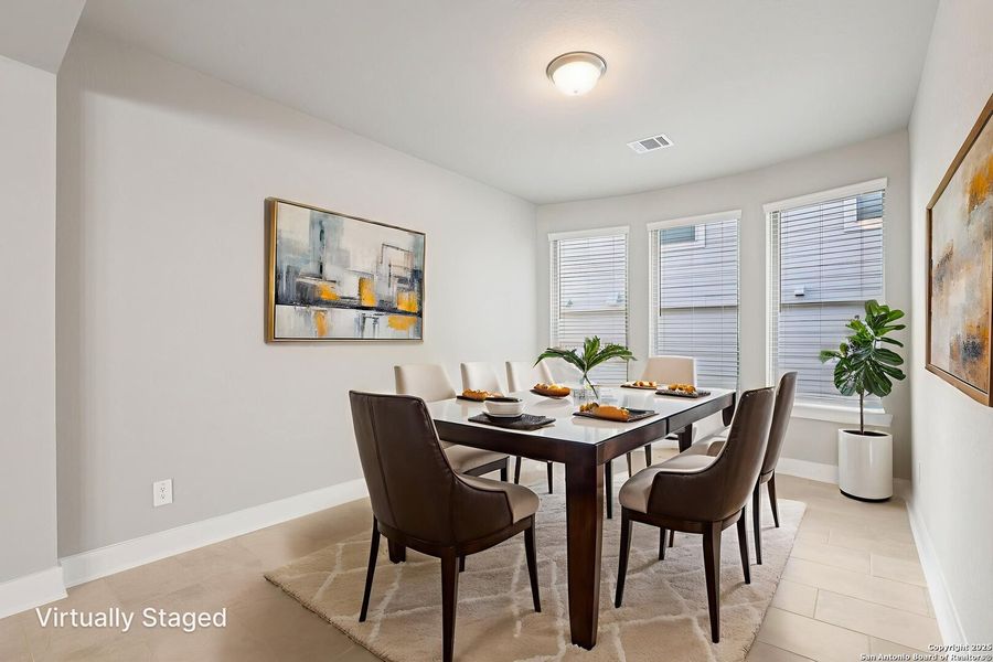 Furnished interior view inside a new home in Legendary Trails - Premier Series, Cibolo (Image 8).