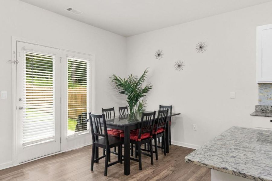 Furnished interior view inside a new home in , Dawsonville (Image 15).