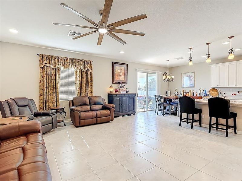 Furnished interior view inside a new home in Cobblestone, Zephyrhills (Image 31).