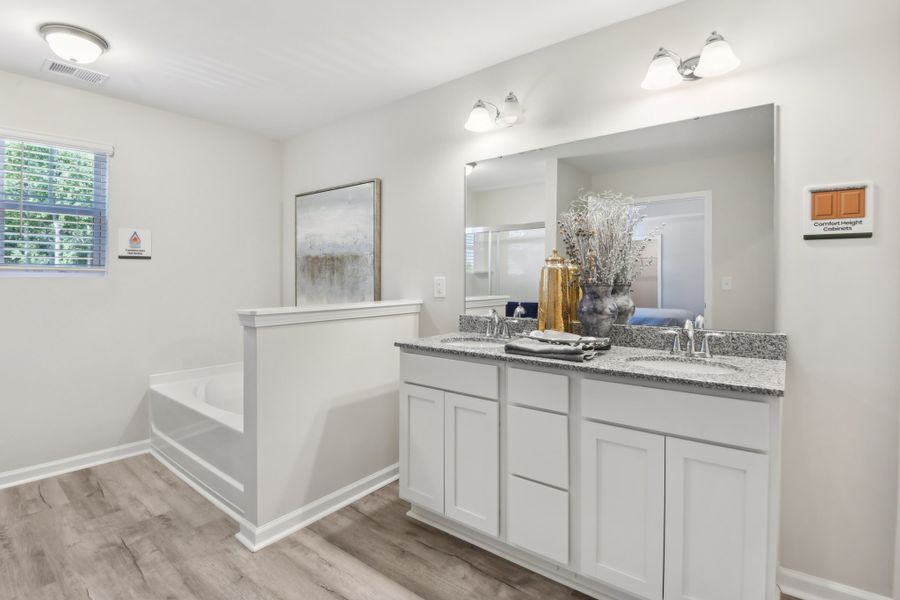 Representative furnished interior of a home built from the Benjamin by Great Southern Homes in Canopy Of Oaks, Sumter (Image 19).