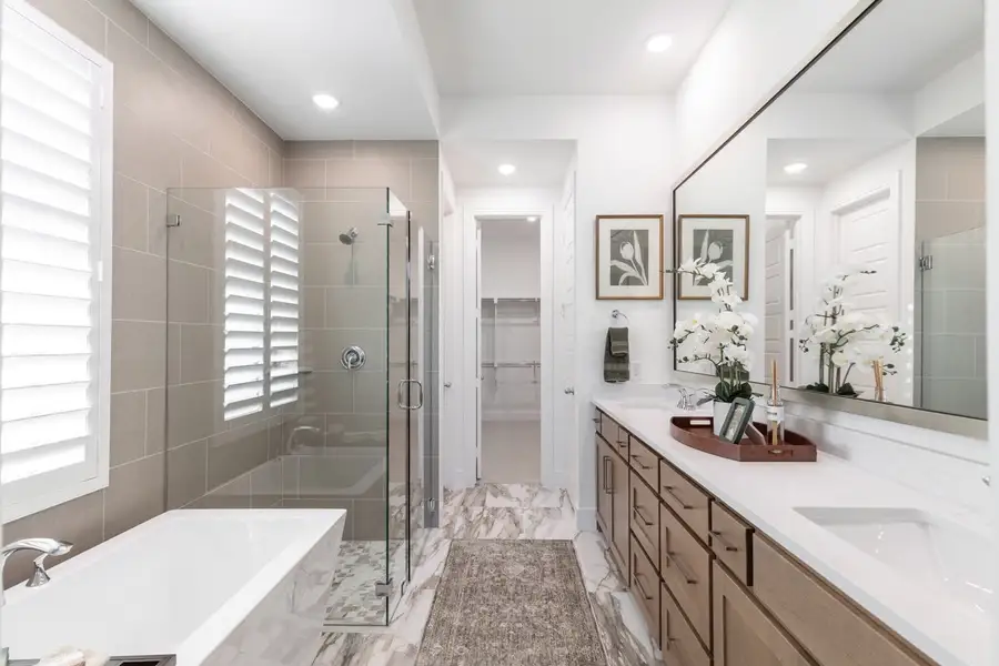 Representative Primary Bathroom - some options shown