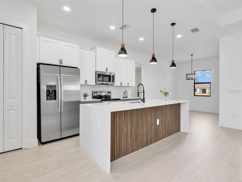 Furnished interior view inside a new home in , Cape Coral (Image 14).