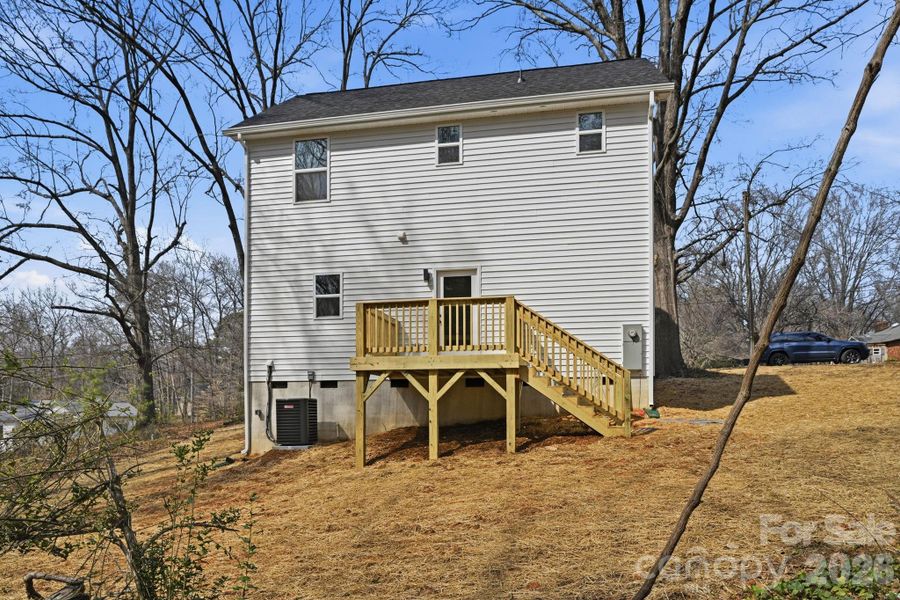 Exterior details and patio area of a home in , Spencer (Image 17).