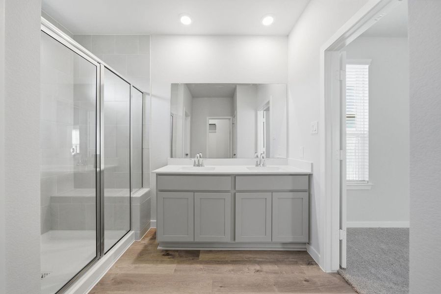 Furnished interior view inside a new home in Audubon, Magnolia (Image 12).