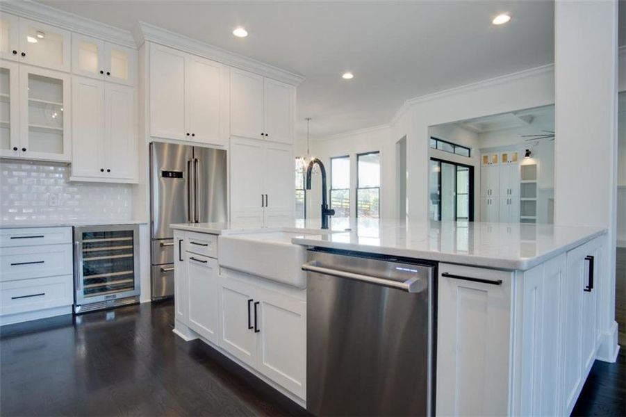 Furnished interior view inside a new home in , Woodstock (Image 6).