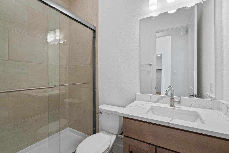 Furnished interior view inside a new home in Fulshear Lakes, Fulshear (Image 5). Furnished interior view inside a new home in Fulshear Lakes, Fulshear (Image 5).