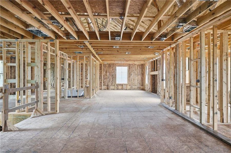 In-progress construction of a new home in , Atlanta, GA (Image 18).