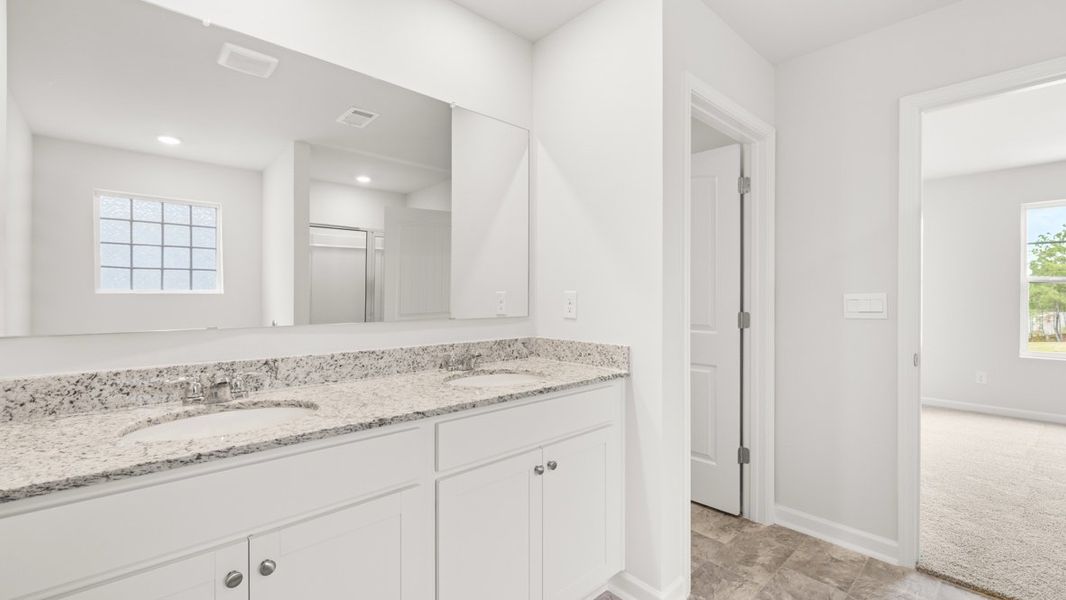 Representative furnished interior of a home built from the Robie by D.R. Horton in Parkside at Carter Grove, Cartersville (Image 12). Representative furnished interior of a home built from the Robie by D.R. Horton in Parkside at Carter Grove, Cartersville (Image 12).