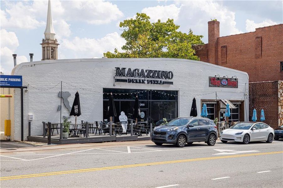 Front exterior of a new home in Rhodes Glen, Lawrenceville, GA, highlighting curb appeal (Image 27).