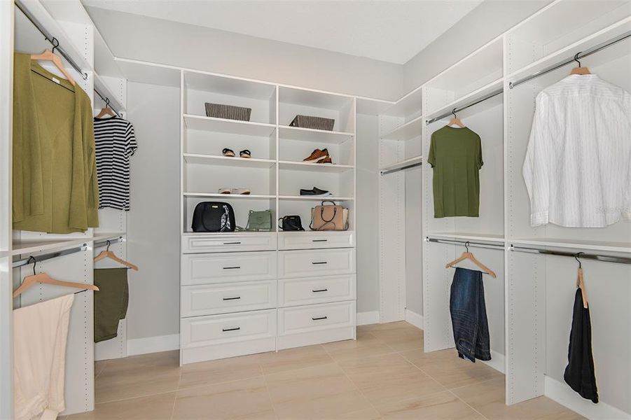 Furnished interior view inside a new home in Esplanade at Skye Ranch, Sarasota (Image 4).