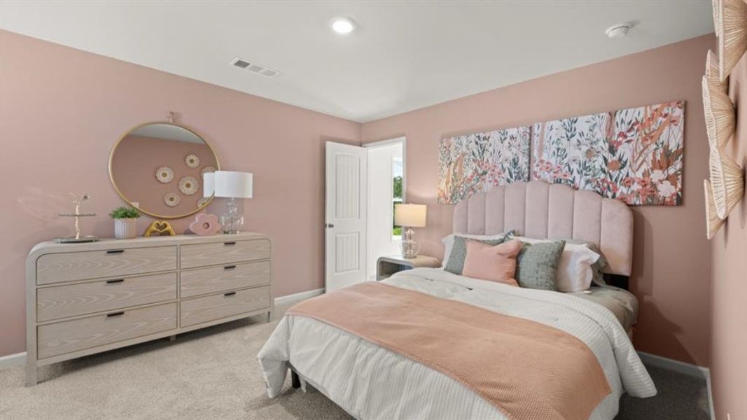 Furnished interior view inside a new home in Hamptons at Riverwood East, Dallas (Image 46). Furnished interior view inside a new home in Hamptons at Riverwood East, Dallas (Image 46).