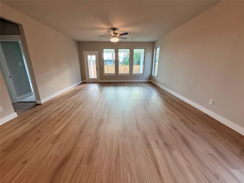 Spacious, unfurnished interior of a new home in Colony at Pinehurst, Pinehurst (Image 7). Spacious, unfurnished interior of a new home in Colony at Pinehurst, Pinehurst (Image 7).