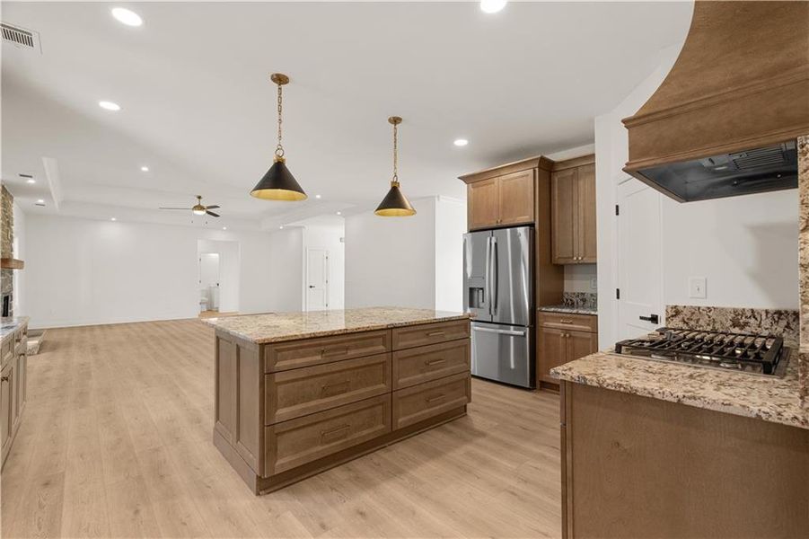 Furnished interior view inside a new home in , Cartersville (Image 12).