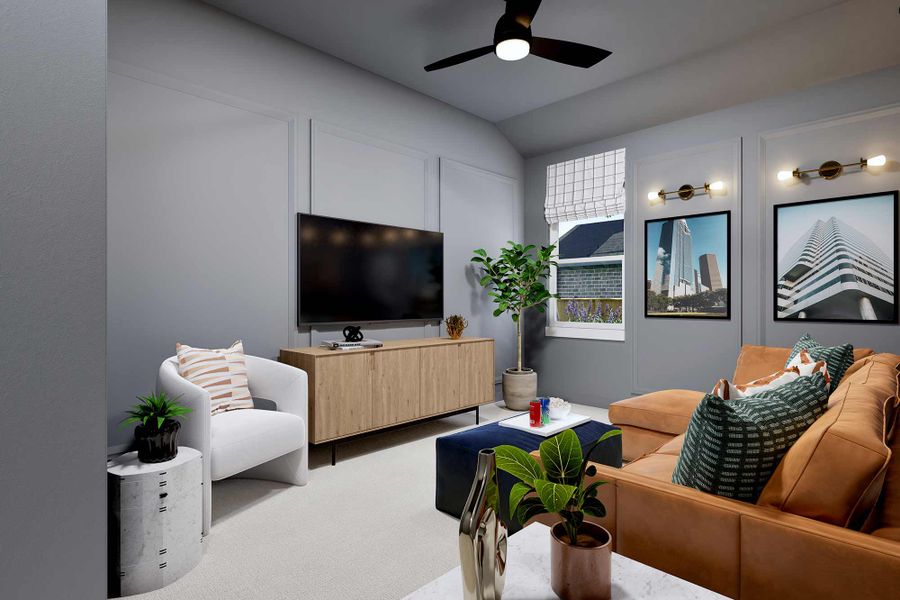The Helmis - Optional TV Room The Helmis - Optional TV Room