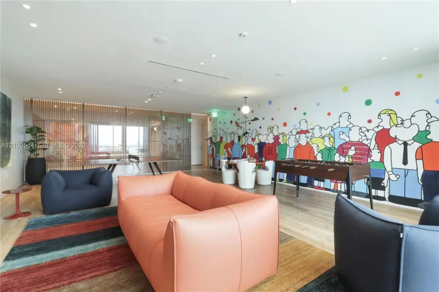 Common living area for residents
