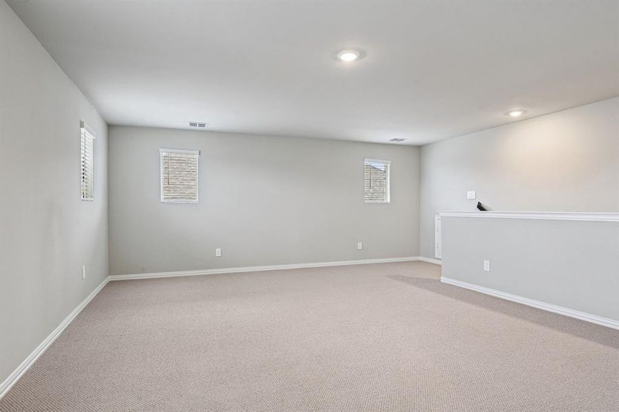 Spacious, unfurnished interior of a new home in Parks at Foster Crossing - Signature Series, Anna (Image 25).