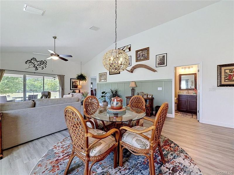 Furnished interior view inside a new home in The Fairways At Twisted Oaks, Beverly Hills (Image 46).