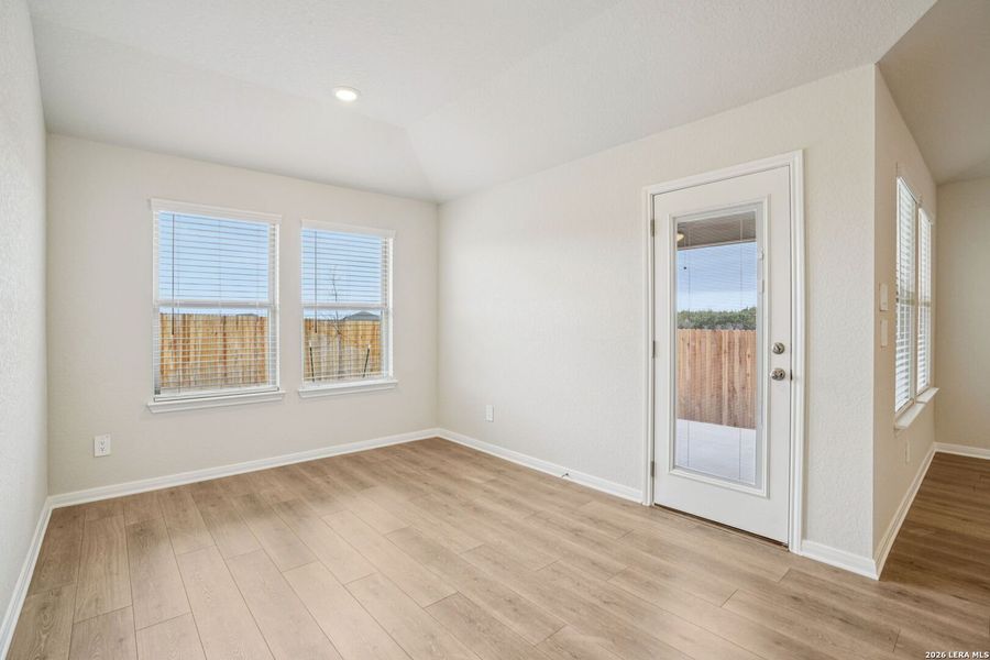 Spacious, unfurnished interior of a new home in Legendary Trails - Premier Series, Cibolo (Image 27).