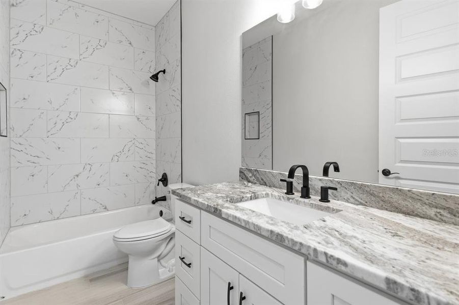 Furnished interior view inside a new home in , Englewood (Image 15).