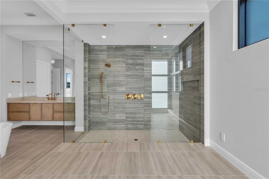 Furnished interior view inside a new home in , Sarasota (Image 19).