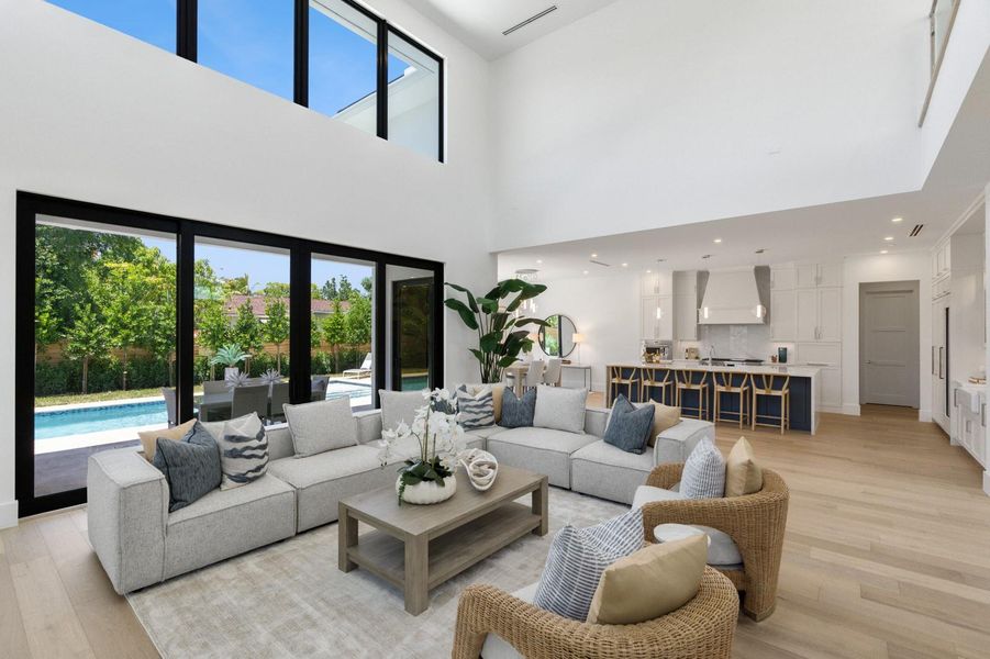 Furnished interior view inside a new home in , West Palm Beach (Image 14). Furnished interior view inside a new home in , West Palm Beach (Image 14).