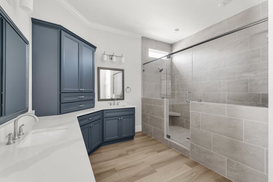 Furnished interior view inside a new home in Suter Estates, Easley (Image 10).