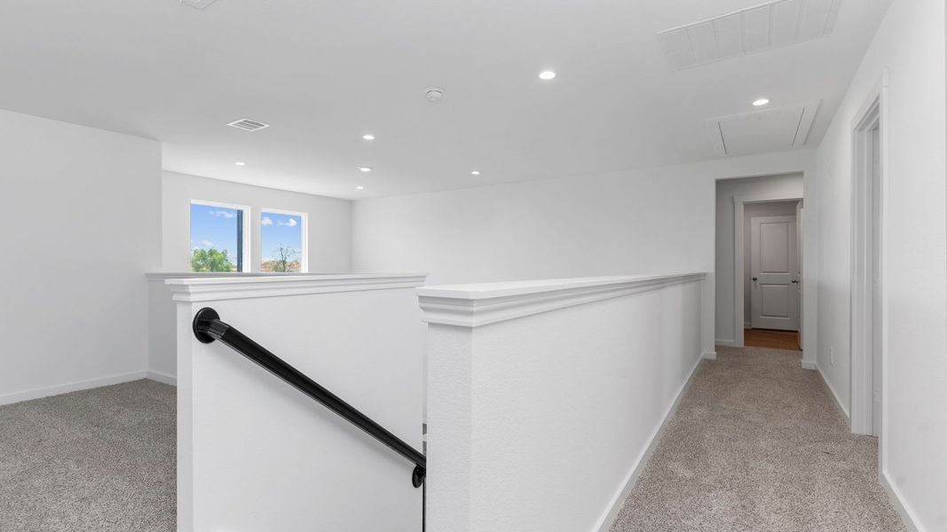 Furnished interior view inside a new home in Evergreen, Rosenberg (Image 10).