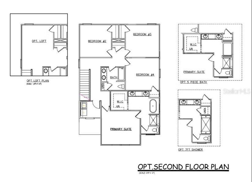 2D floor plan layout of this home in Crossvine Village, LaGrange, GA (Image 4).