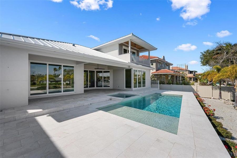 Exterior details and patio area of a home in , Sarasota (Image 31).